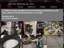Tablet Screenshot of jrwilliamsco.com
